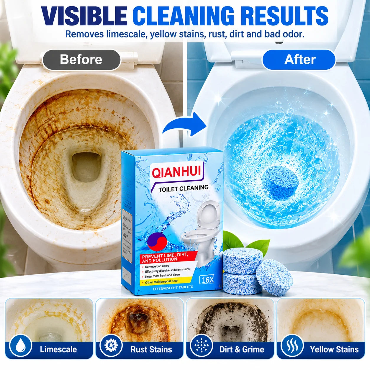 Powerful Drain & Sink Cleaning Solution – Pack of 2